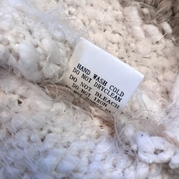 Davi Dani Tunic Long Line Sweater Womens Medium Oversized Popcorn Knit Neutrals - Picture 13 of 13